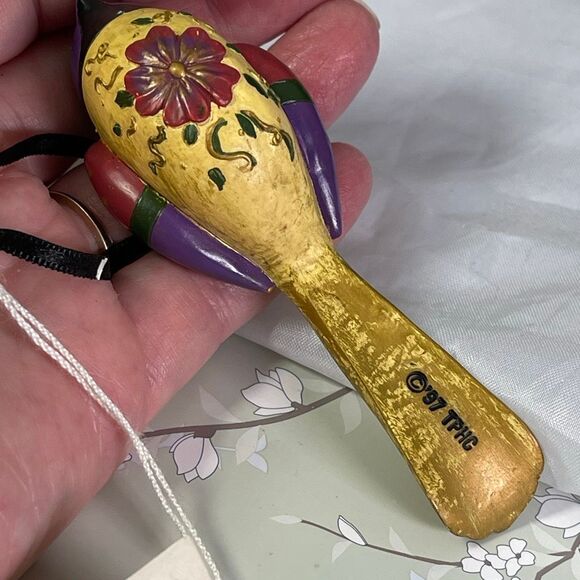 VTG Tracy Porter hand painted bird ornament - Picture 4 of 7